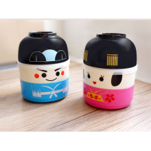 Japanese style wholesale plastic bento lunch box for kids